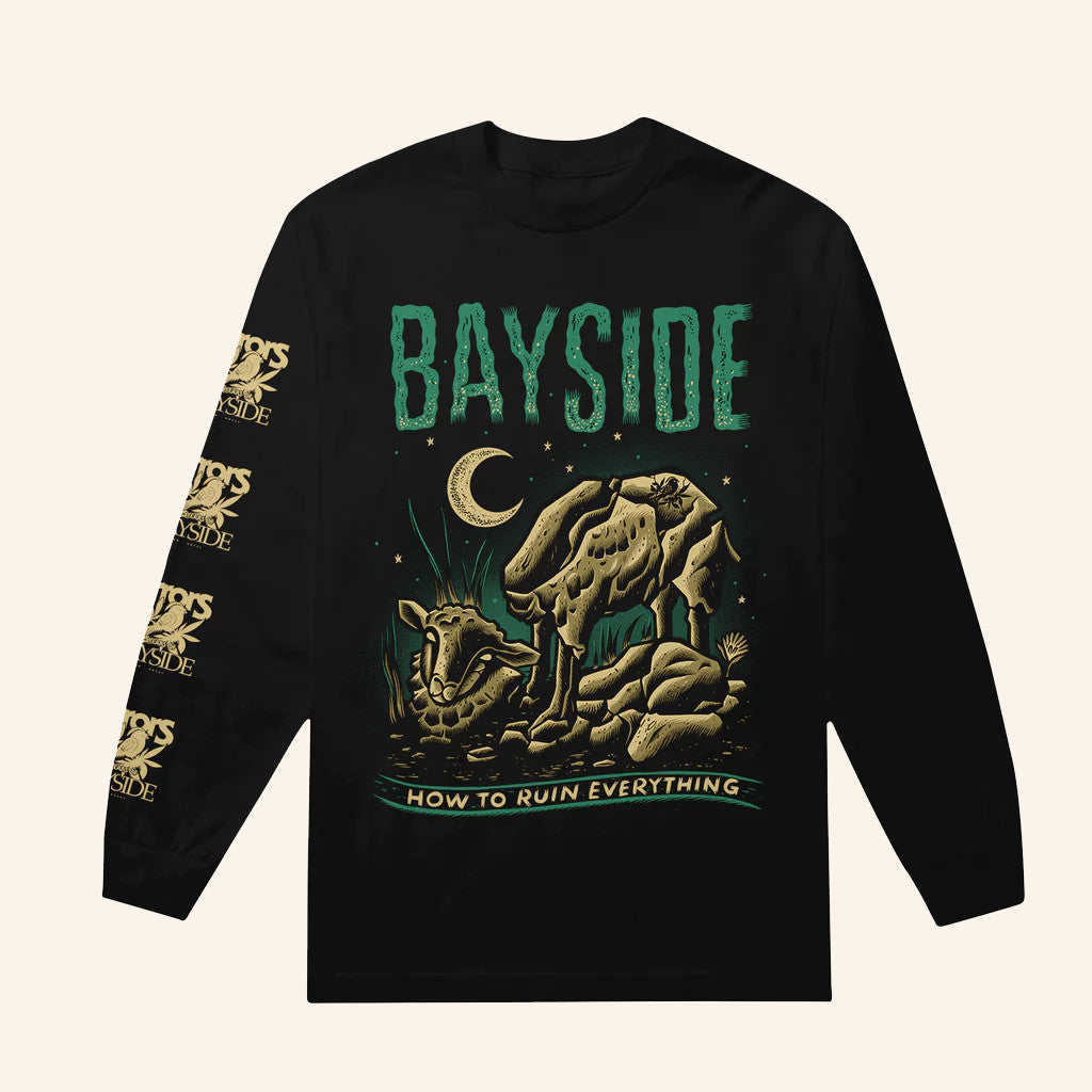 Bayside Merch Ruin Everything Black Long Sleeve Shirt Gift Ideas For Husband