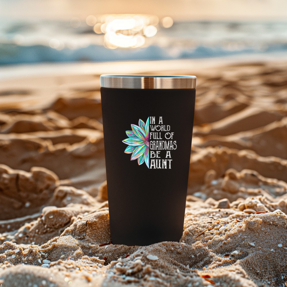 Be A Aunt Spring Floral Aunt Gifts for Grandma Mothers Day Tumbler