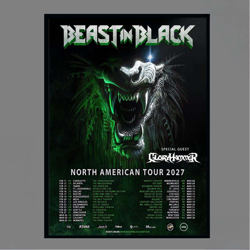 Beast In Black North American Tour 2027 Poster