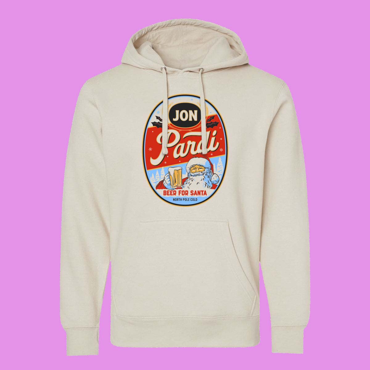 Jon Pardi Tour 2026 Beer for Santa Pullover Hoodie - Gift Idea for Fans