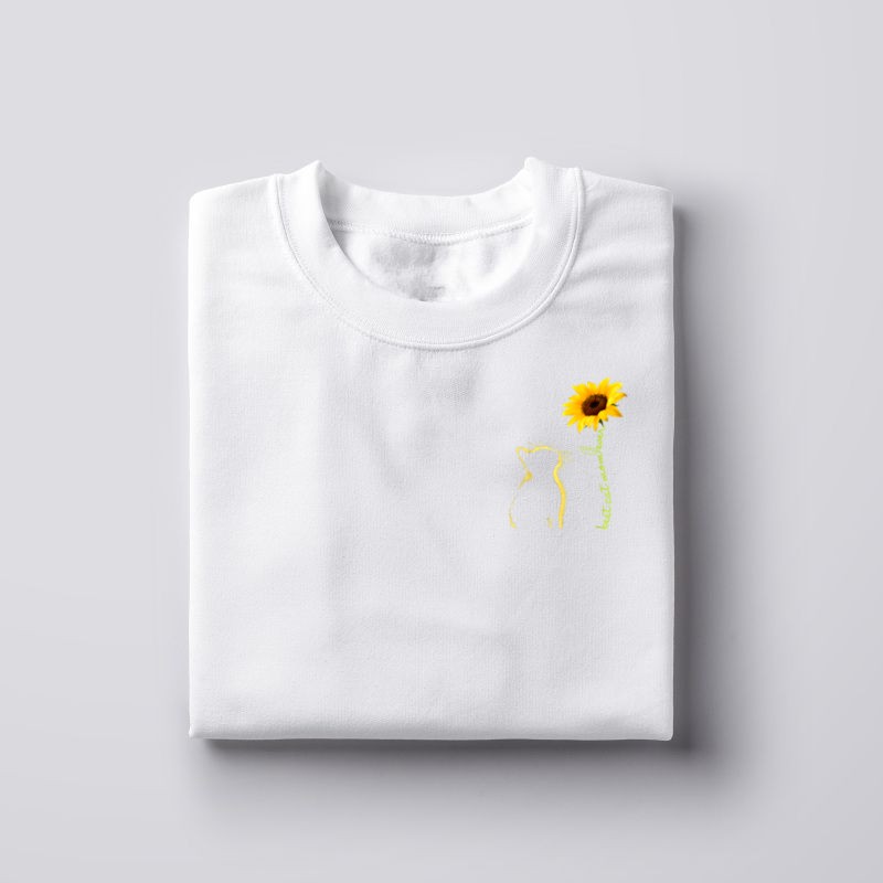 Best Cat Mom Ever Sunflower Mother’s Day for Cat Lover T-Shirt