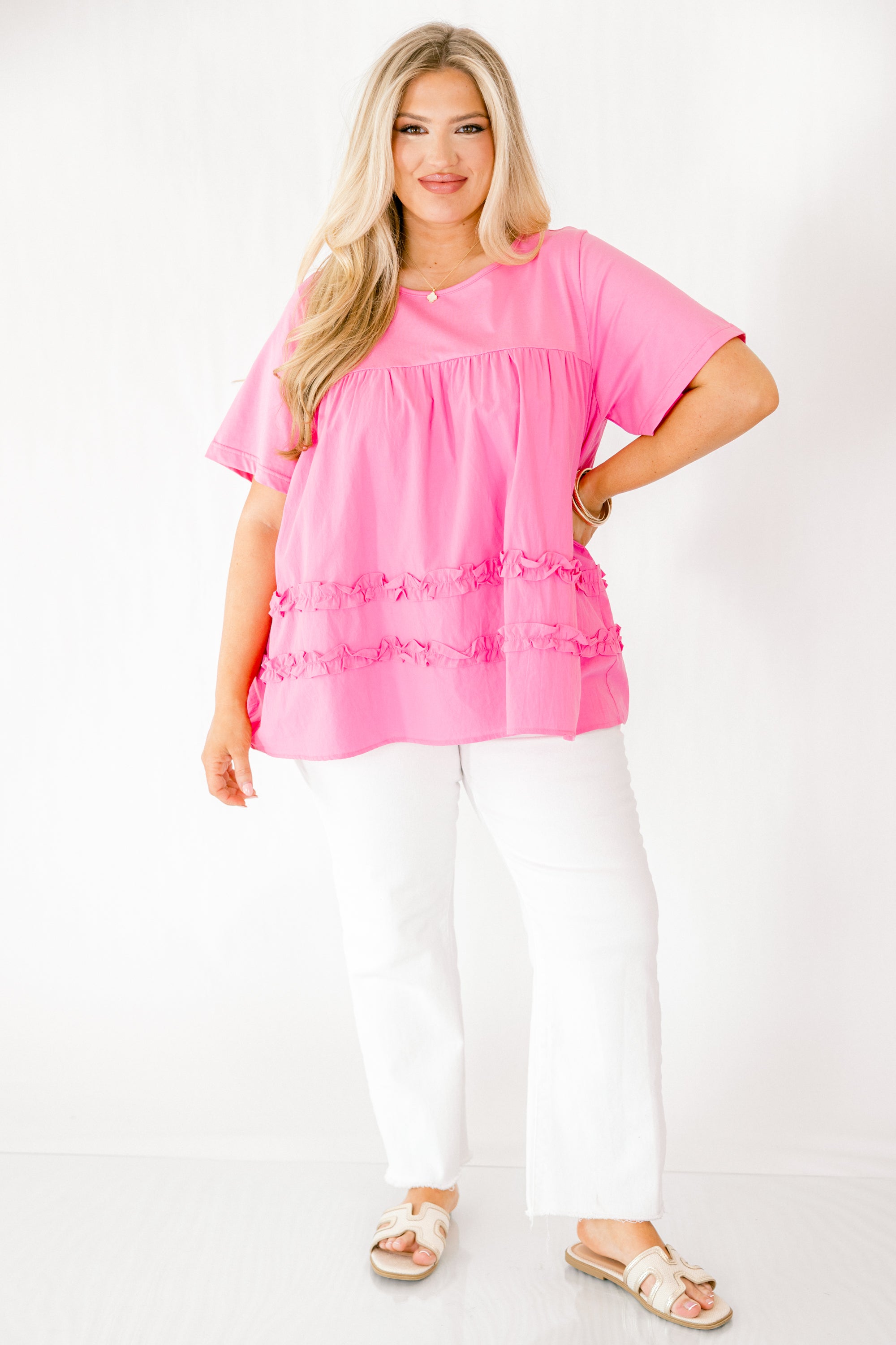 Best Mistake Top, Pink 3 Best Mistake Top, Pink - Image 3