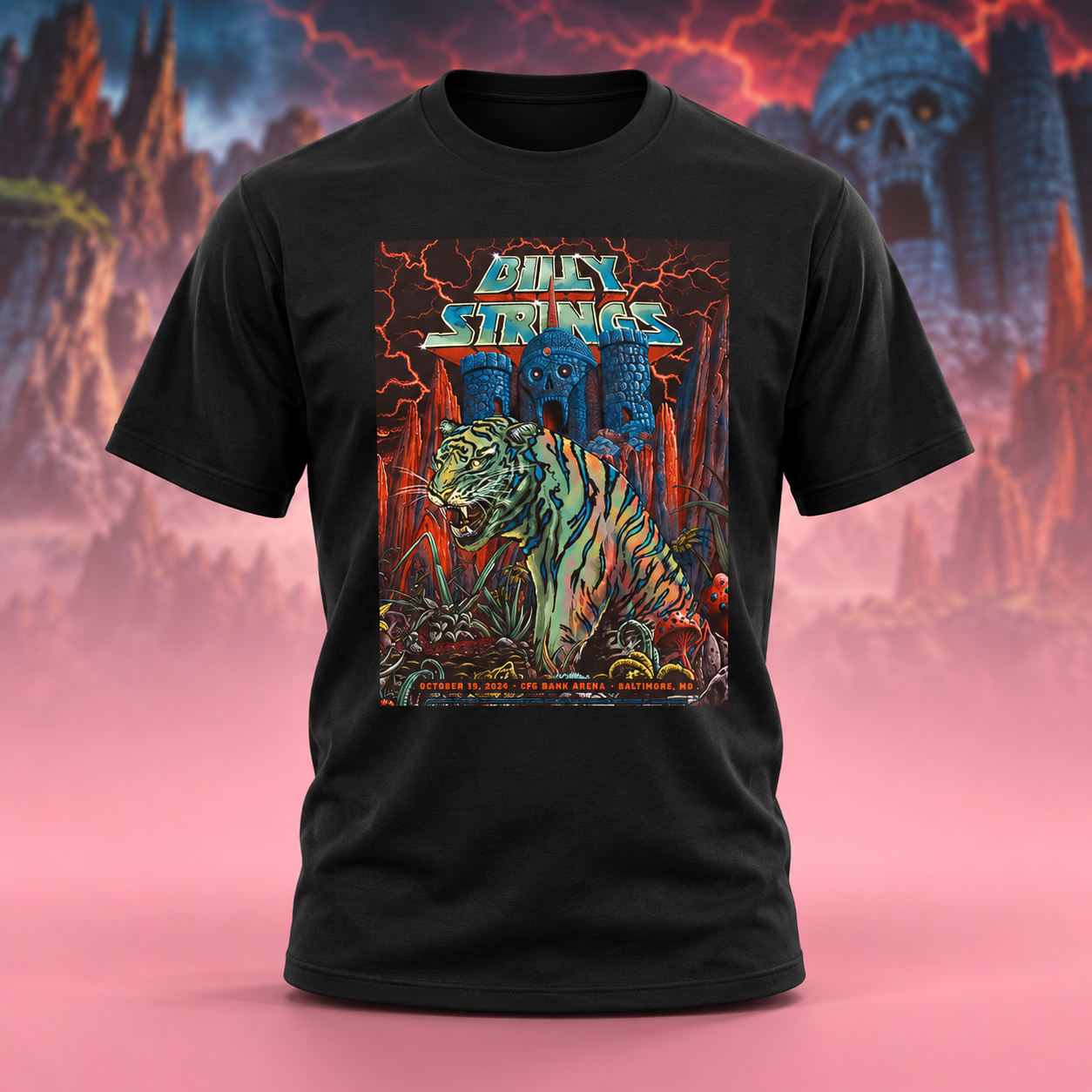 Billy Strings Baltimore MD Event Poster Night 2 At CFG Bank Arena In Baltimore MD On October 31 2026 Unisex TShirt
