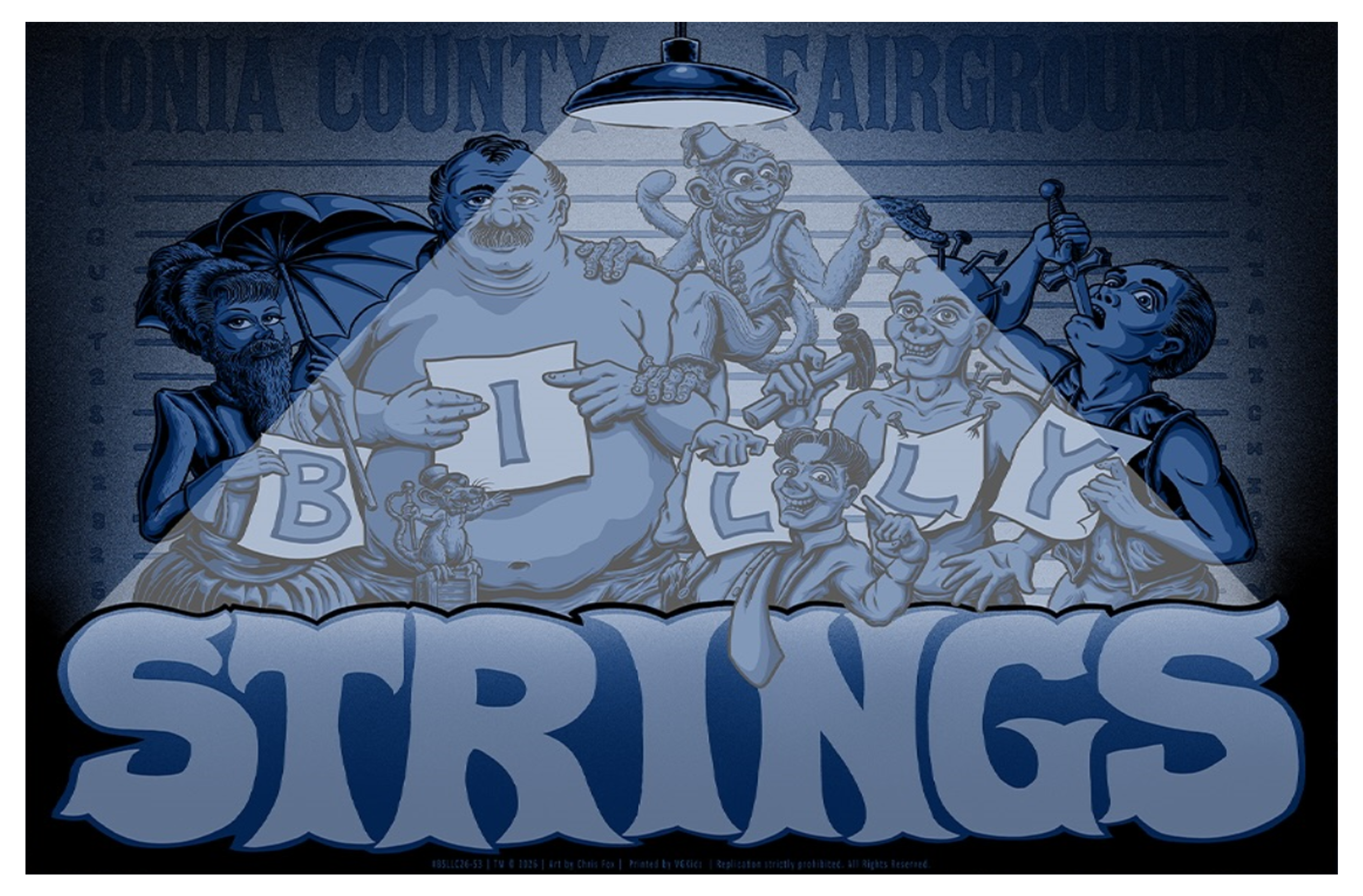 Billy Strings Ionia County Fairgrounds Ionia MI 2026 Event Poster