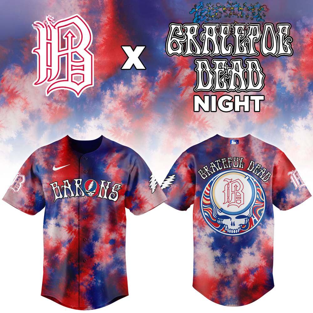 Grateful Dead Night Limited Jersey Birmingham Barons