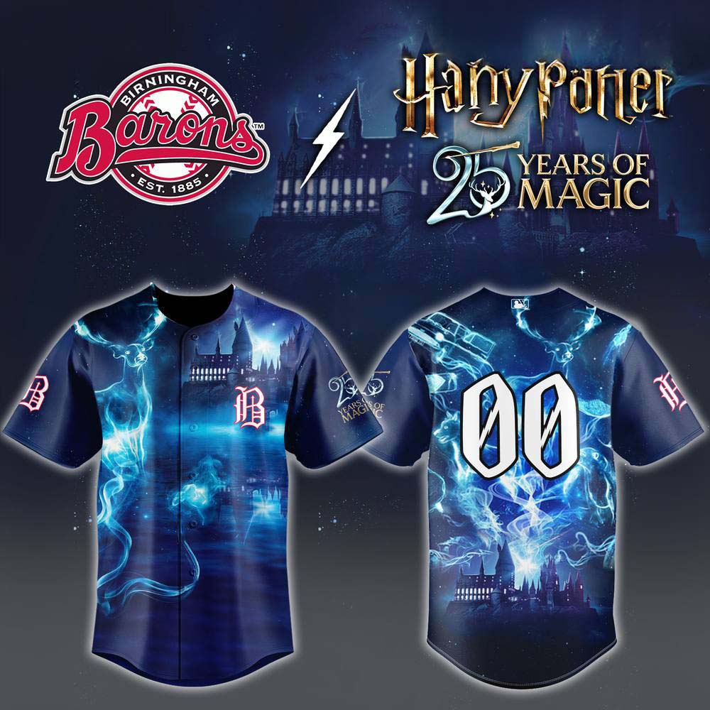 Custom Birmingham Barons x Harry Potter Night Jersey