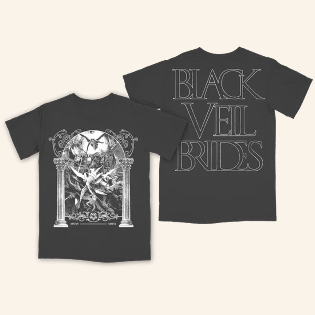 Black Veil Brides Merch War In Heaven T-Shirt Music Gift Ideas For Guys