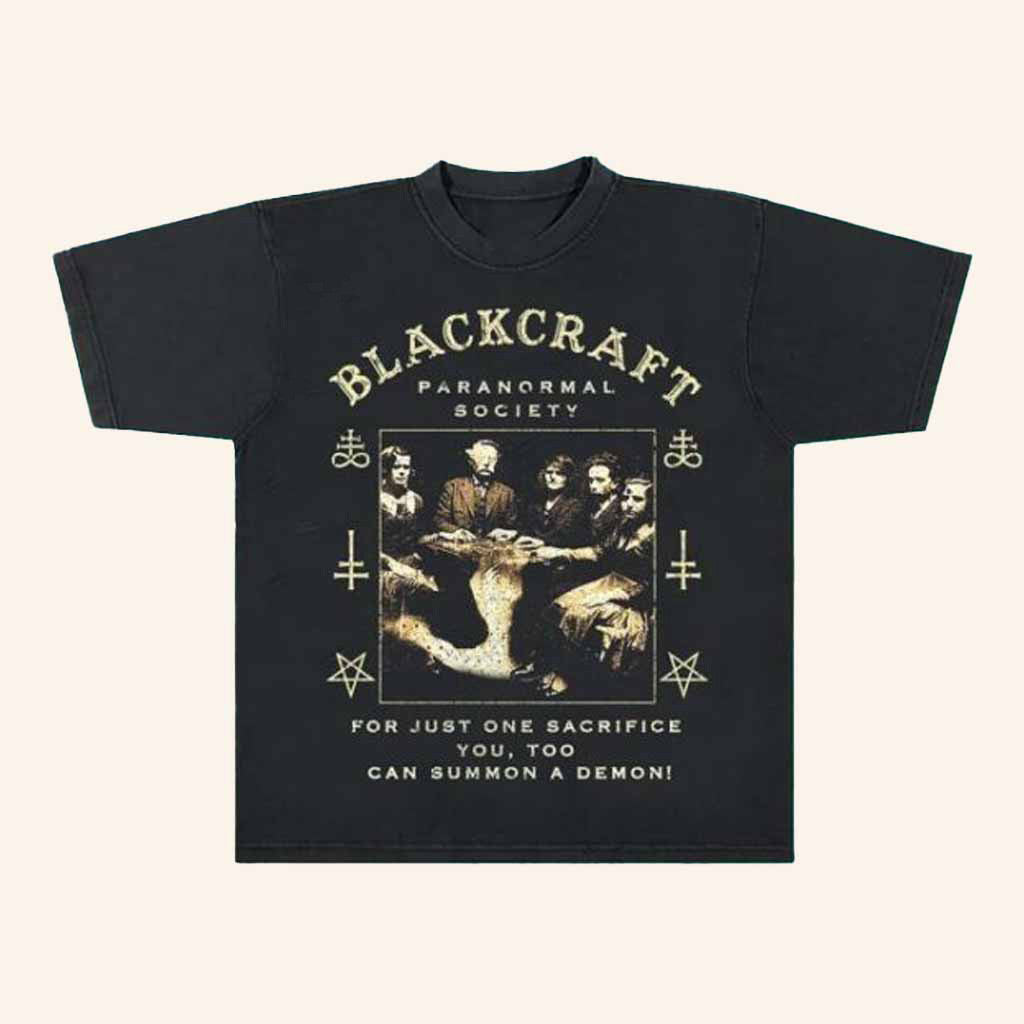 Blackcraft Cult Merch Paranormal Society Seance T-Shirt Gift Ideas For Husband