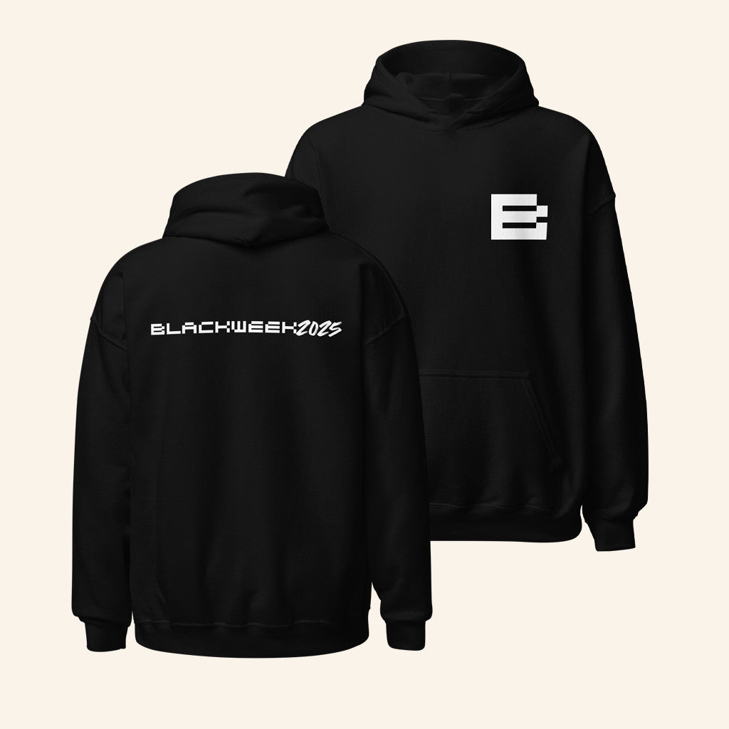 Blackweek Merch Blackweek25 Black Hoodie Husband Christmas Gift Ideas