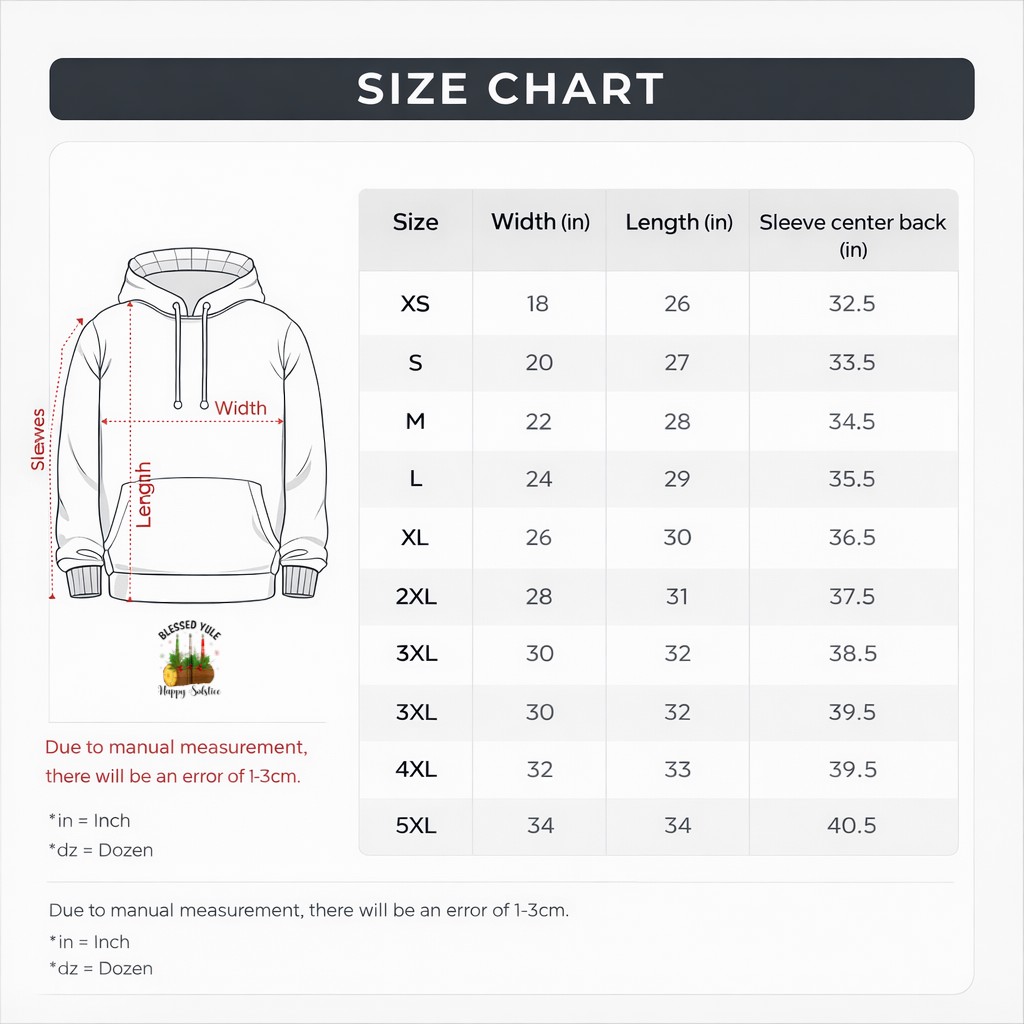 Blessed Yule Happy Solstice Merry Christmas PJS Women Men Zip Graphic Hoodie - Image 4