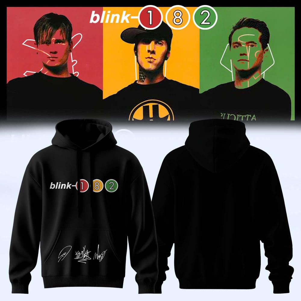Blink182 Take Off Your Pants and Jacket 25th Anniversary Hoodie