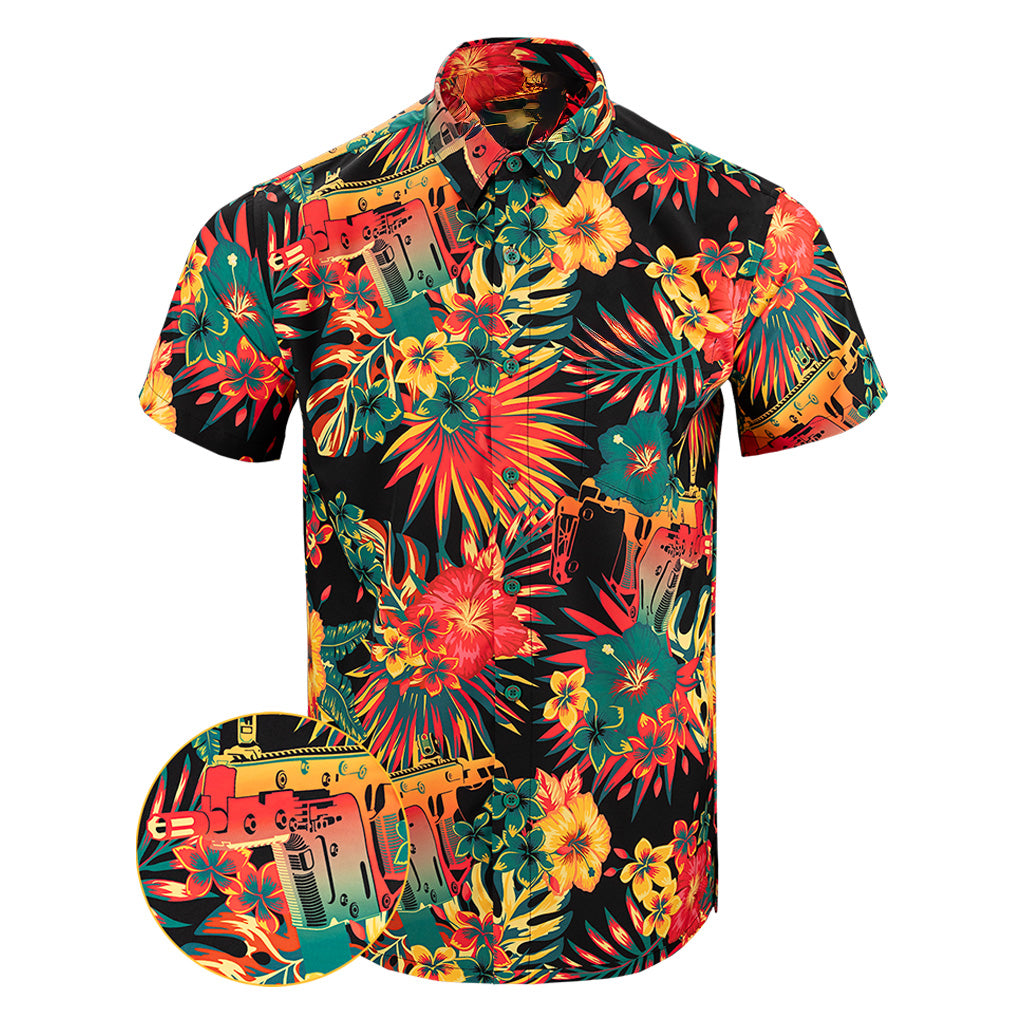 Bliss Vector V2 Button Down Shirt Hawaiian Tactical Button Down Cool Christmas Gifts For Guys