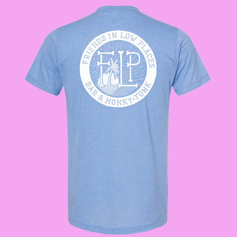 Garth Brooks Blue Friends in Low Places FILP Concert Tee Tour 2026 T-Shirt Best Gift for Fans - Image 2