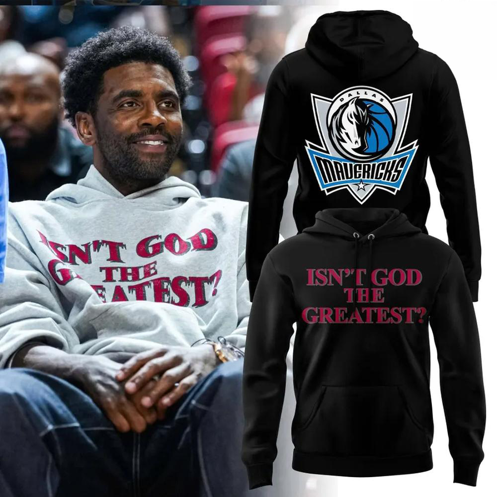 Blue Kyrie Irving Dallas Basketball Hoodie for Sports Fans