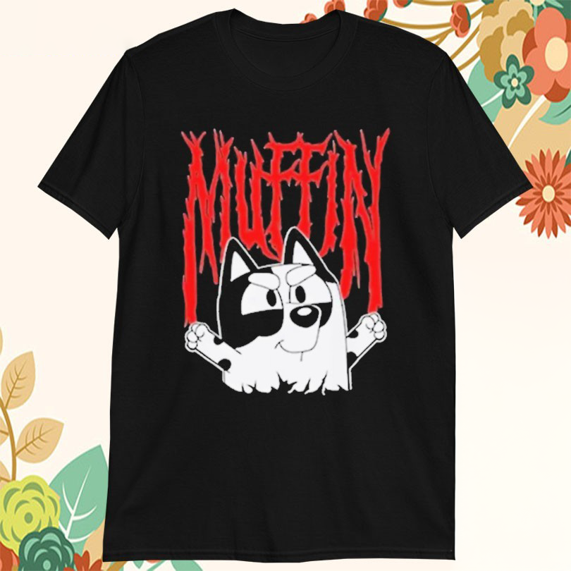 Bluey Muffin Metal Tshirts