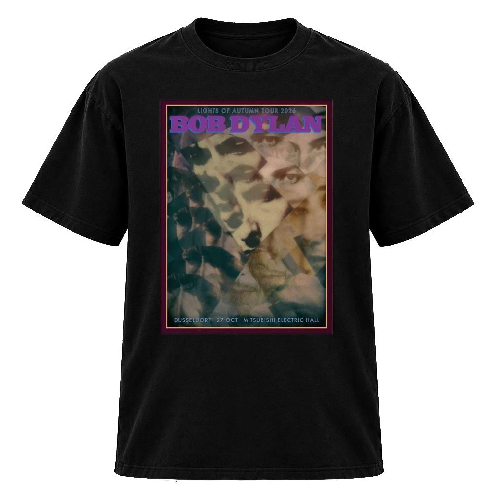 Bob Dylan Lights Of Autumn Tour 2026 Düsseldorf October 27 Mitsubishi Electric Hall Concert Shirt