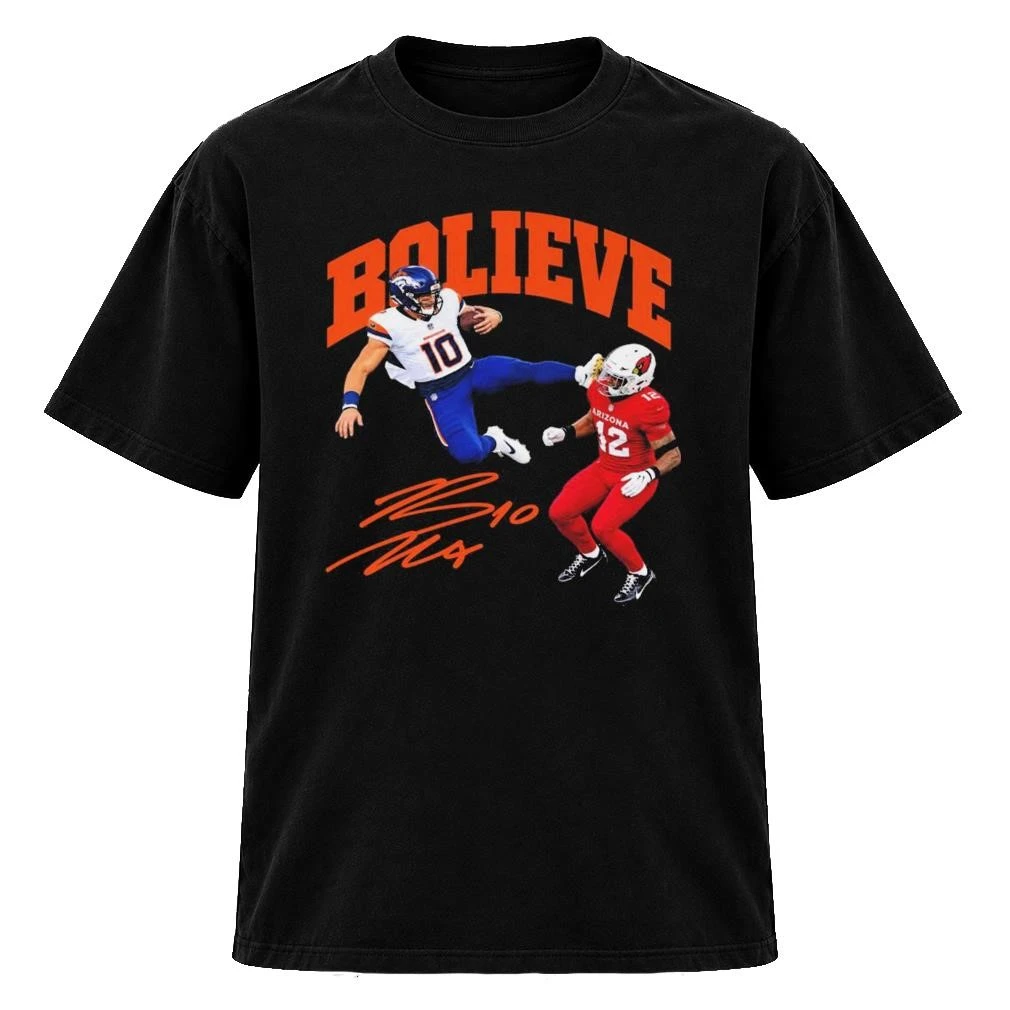 Bolieve Bo Nix 62 Yard Touchdown Signatures Shirt