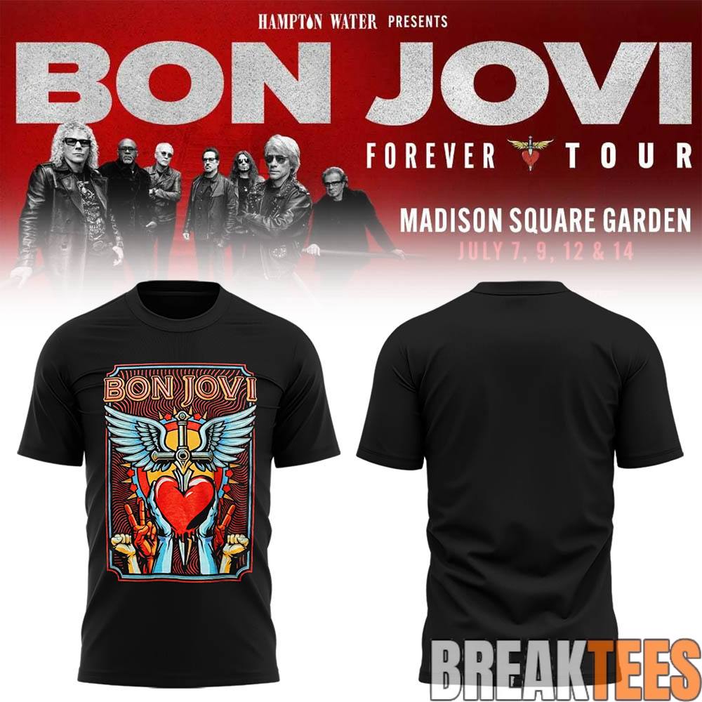 Bon Jovi Forever Tour 2026 Special Shirt