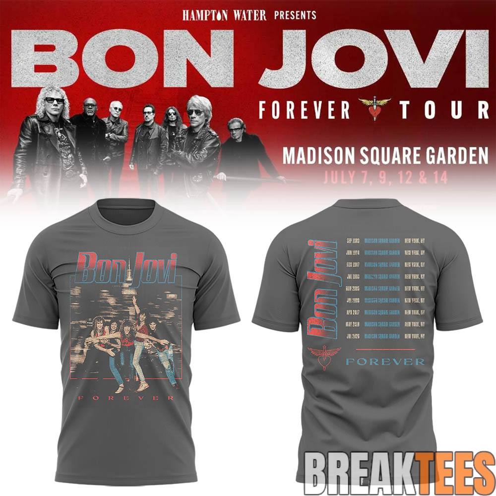 Bon Jovi Forever Tour 2026 Special Tee