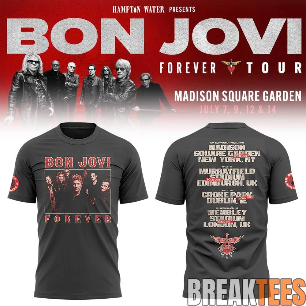 2026 Bon Jovi Forever Tour Special Tee