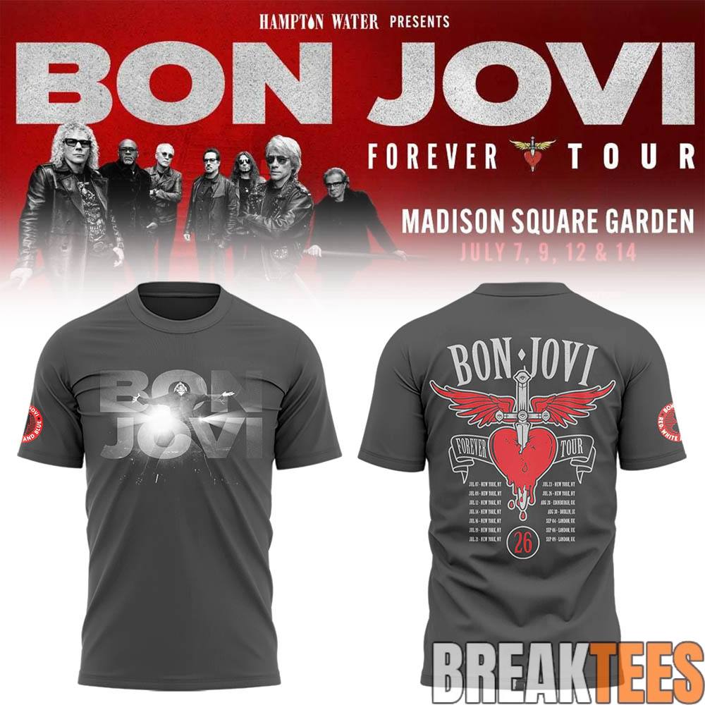 Bon Jovi Forever Tour 2026 Special Tee