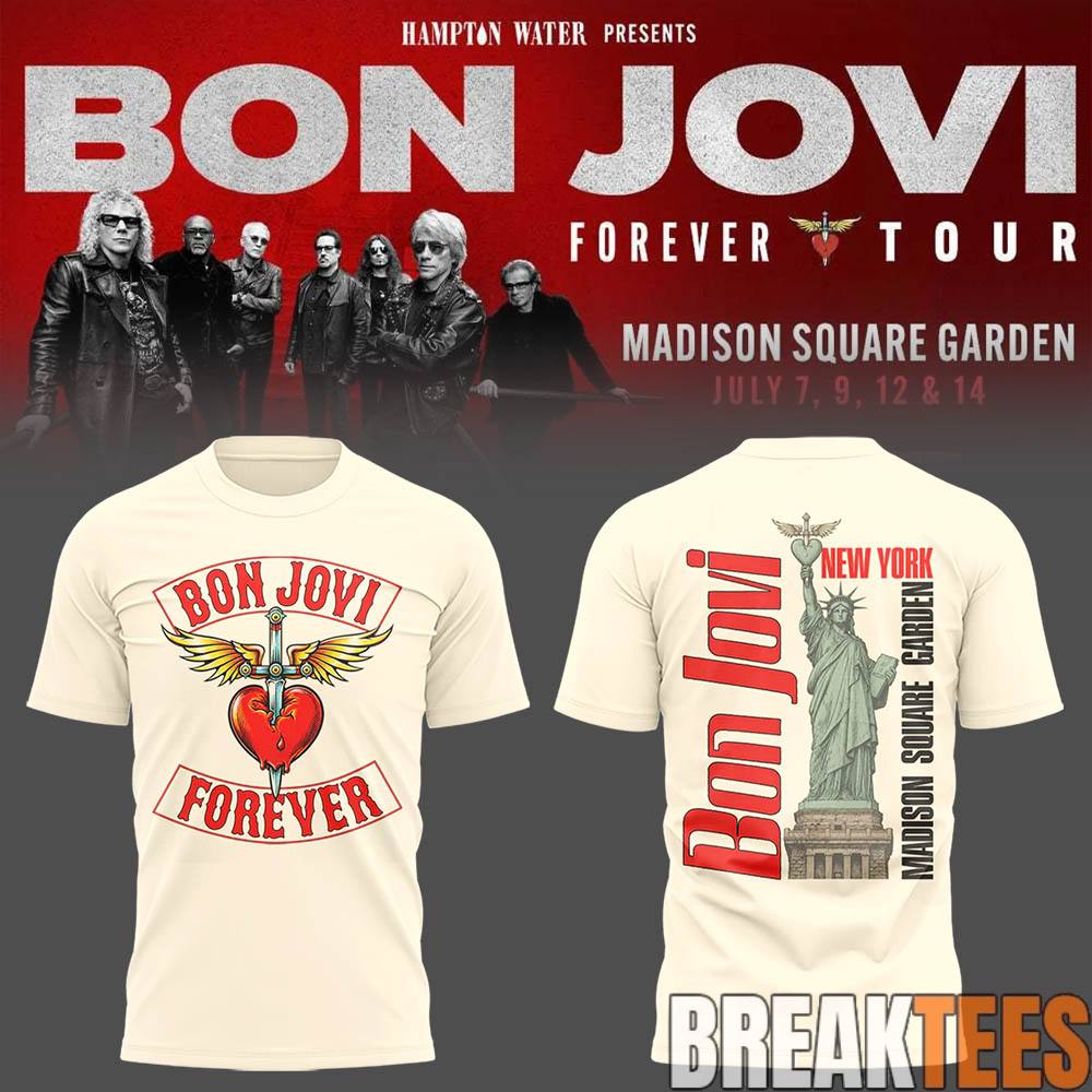 Bon Jovi Forever Tour 2026 Special Tee