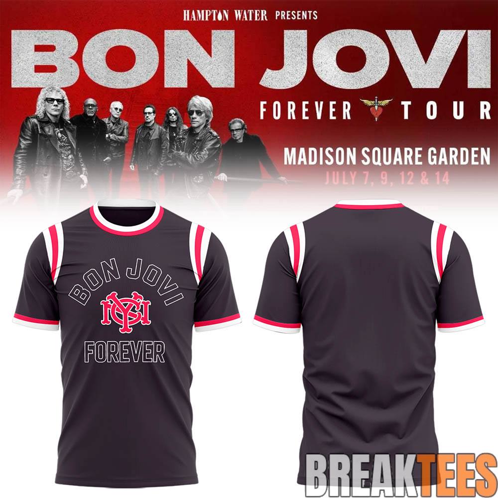 Bon Jovi Forever Tour 2026 Special Tee T-Shirt