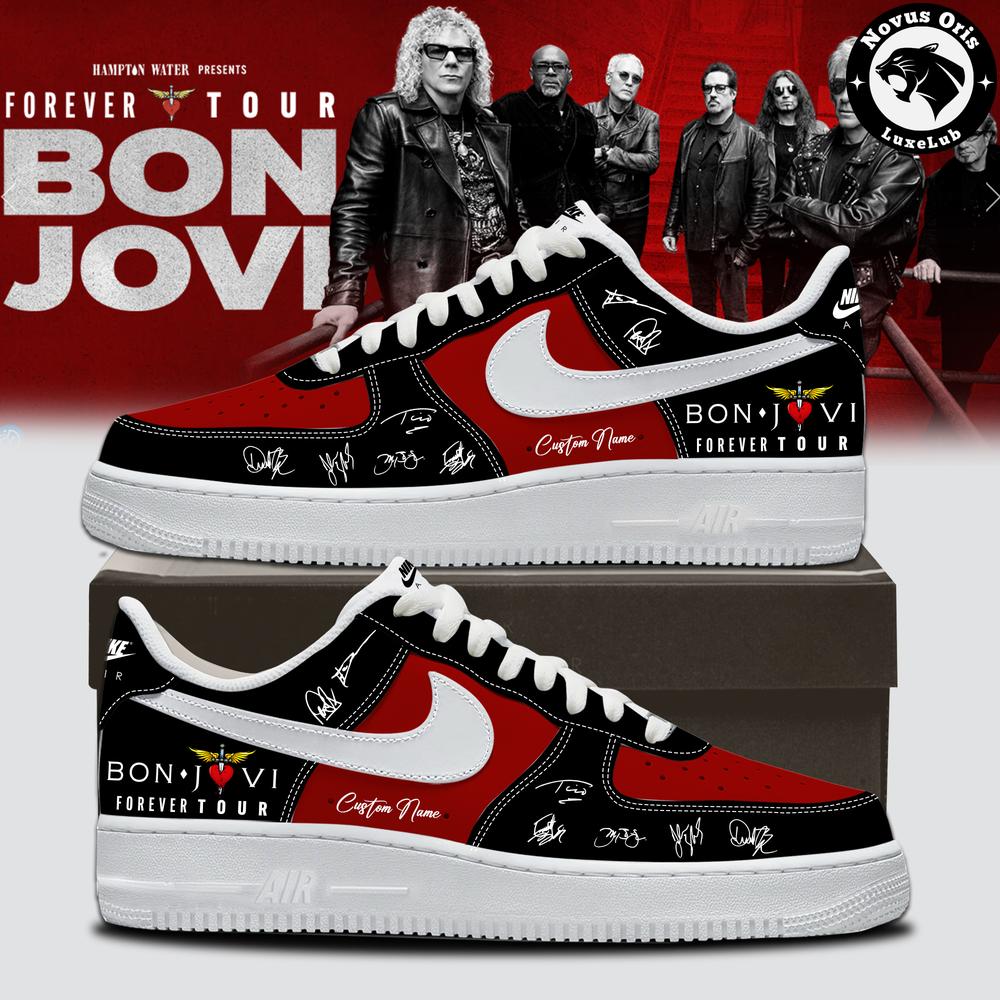 Bon Jovi Forever Tour Limited Edition Air Force 1