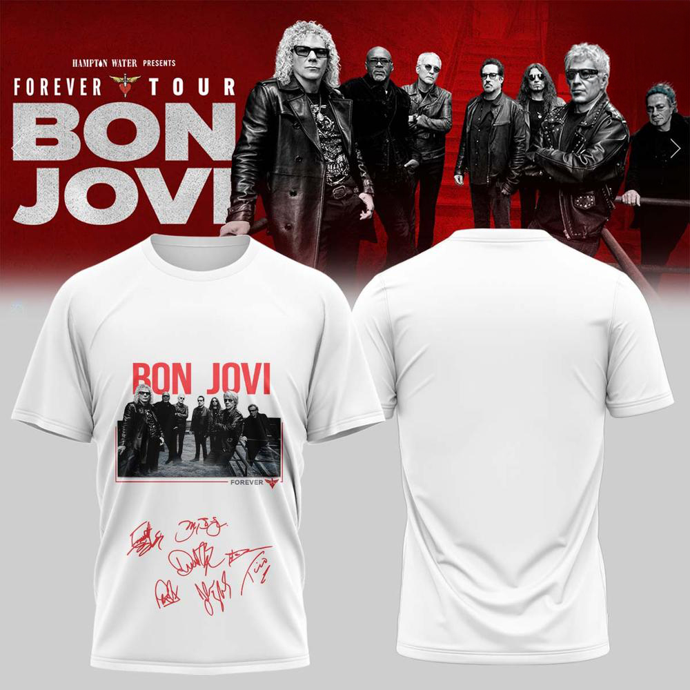 Bon Jovi Forever Tour Limited Edition TShirt