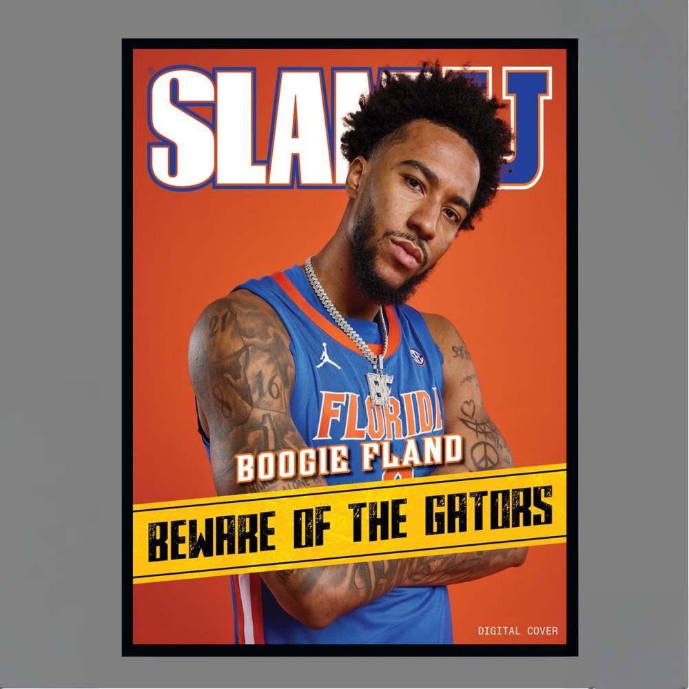 Boogie Fland Beware Of The Gators Florida Basketball Digital Cover Poster