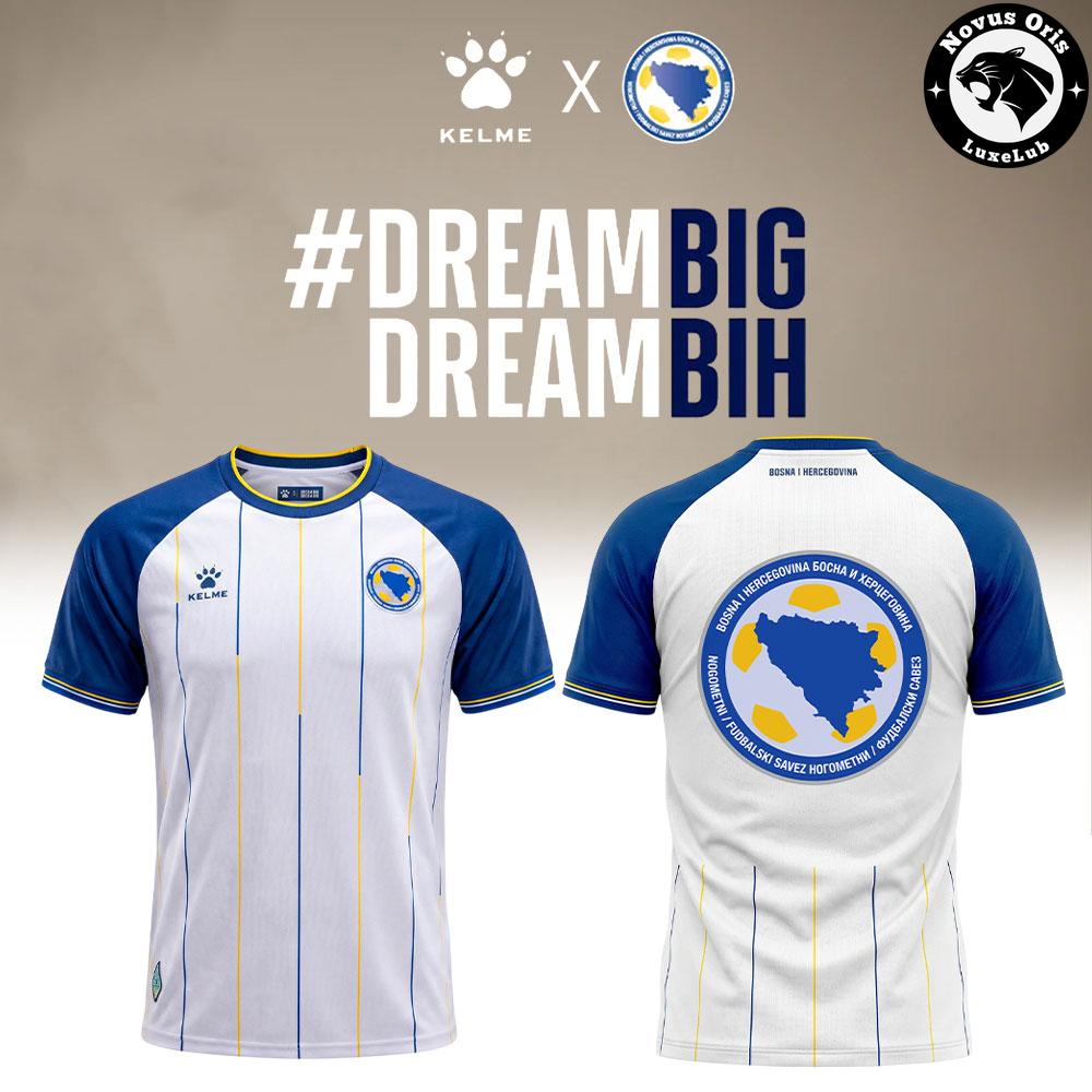 Bosnia and Herzegovina Kelme Federation Soccer Jersey 1 - Unicasport Bosnia and Herzegovina Kelme Federation Soccer Jersey