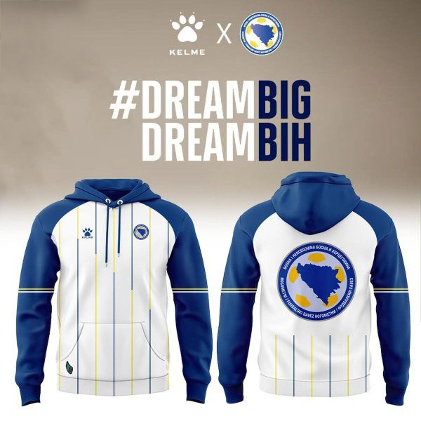 Bosnia x Herzegovina 2026 World Cup Merch Dream Big Dream Bih Hoodie Best Sport Lovers Gift