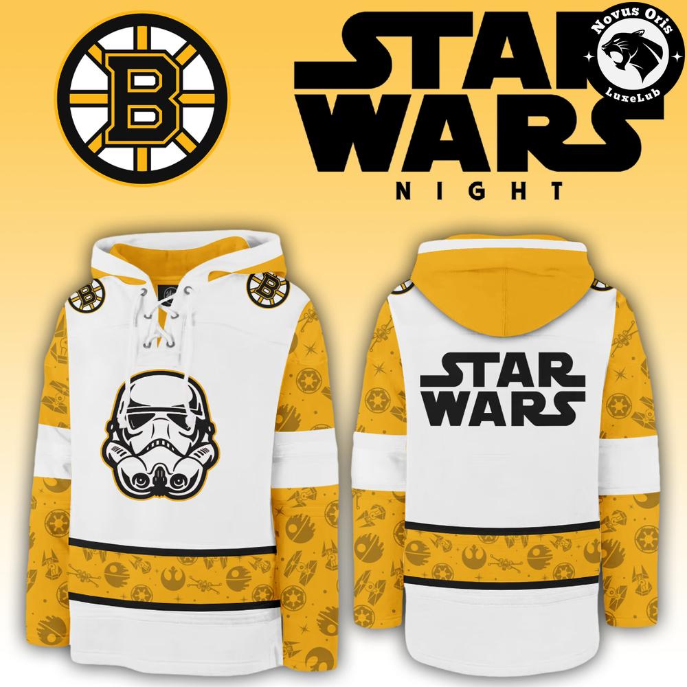 Boston Bruins x Star Wars Night Limited Edition Hoodie