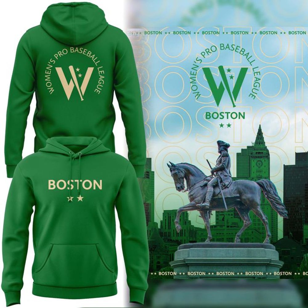 Boston Hunters Women's Pro Baseball League 2026 Season Hoodie