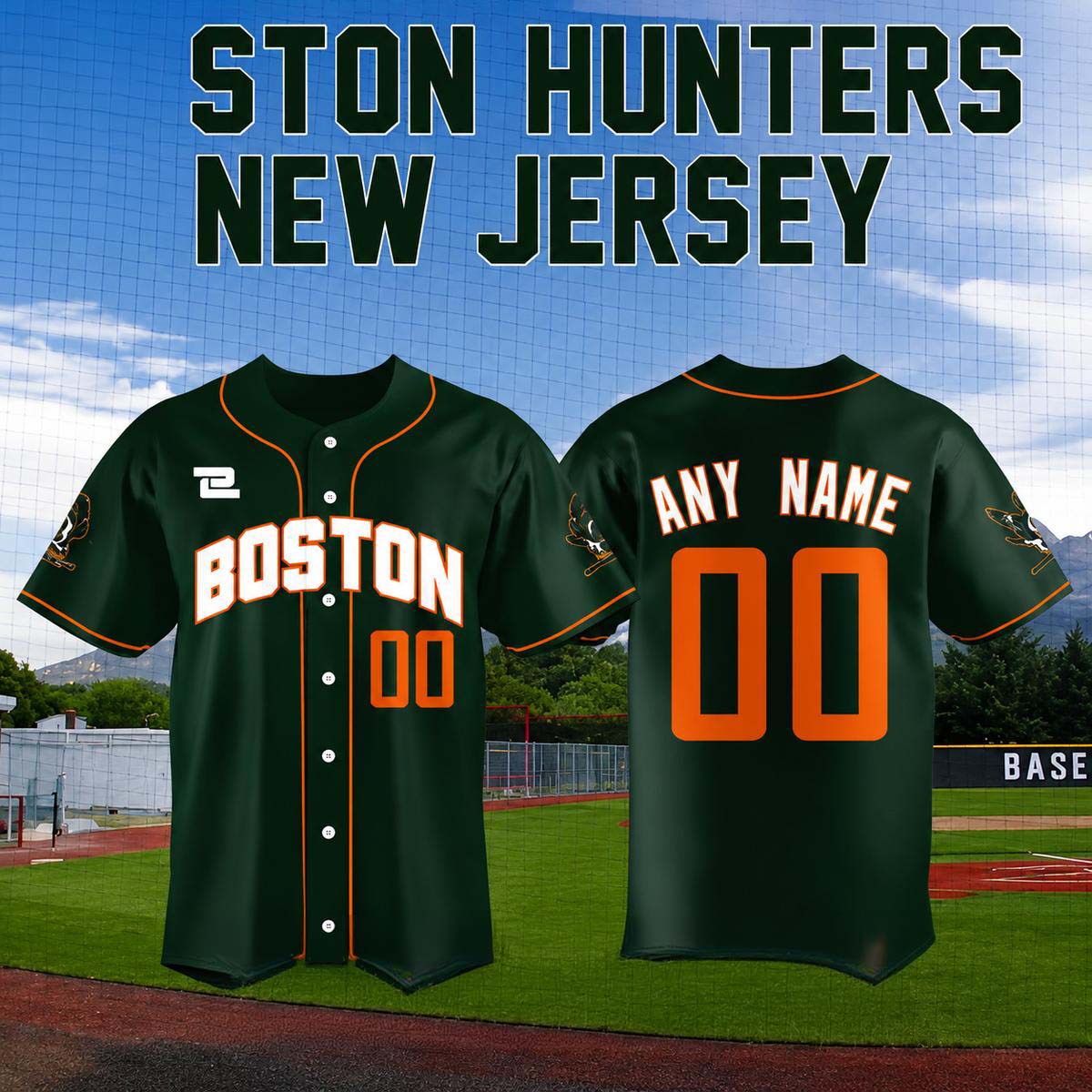 Boston Hunters World Pickleball League 2026 Custom Baseball Jersey - Best Gift for Fans
