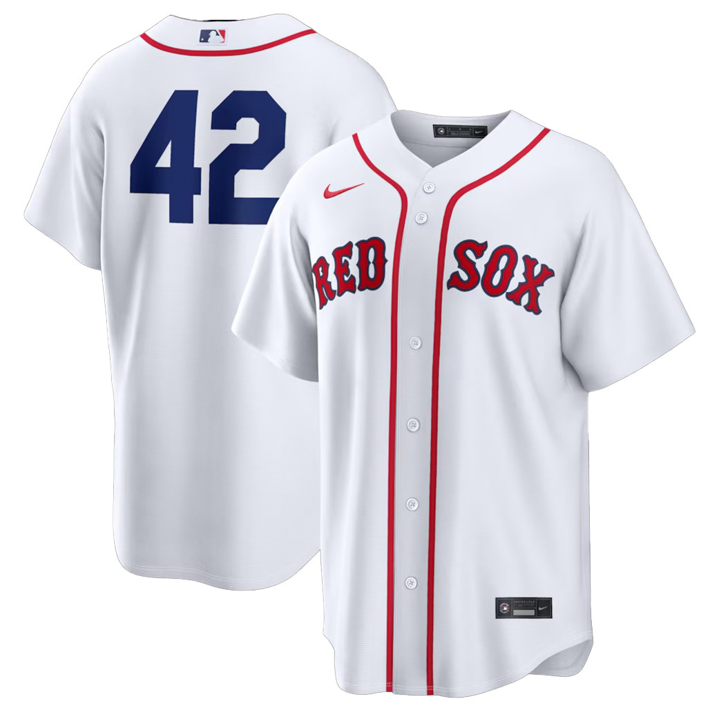 Boston Red Sox White Home 2026 Jackie Robinson Day Baseball Jersey