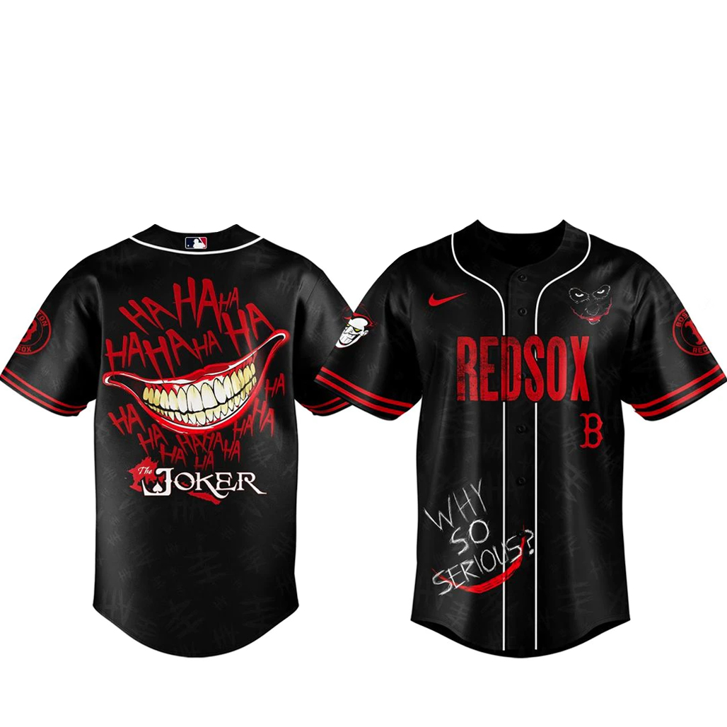 Boston Red Sox x Joker Game Night 2026 Baseball Jersey