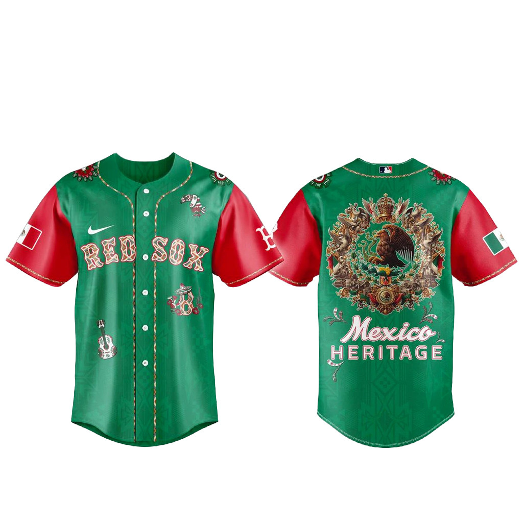 Boston Red Sox x Mexican Heritage Night Baseball Jersey