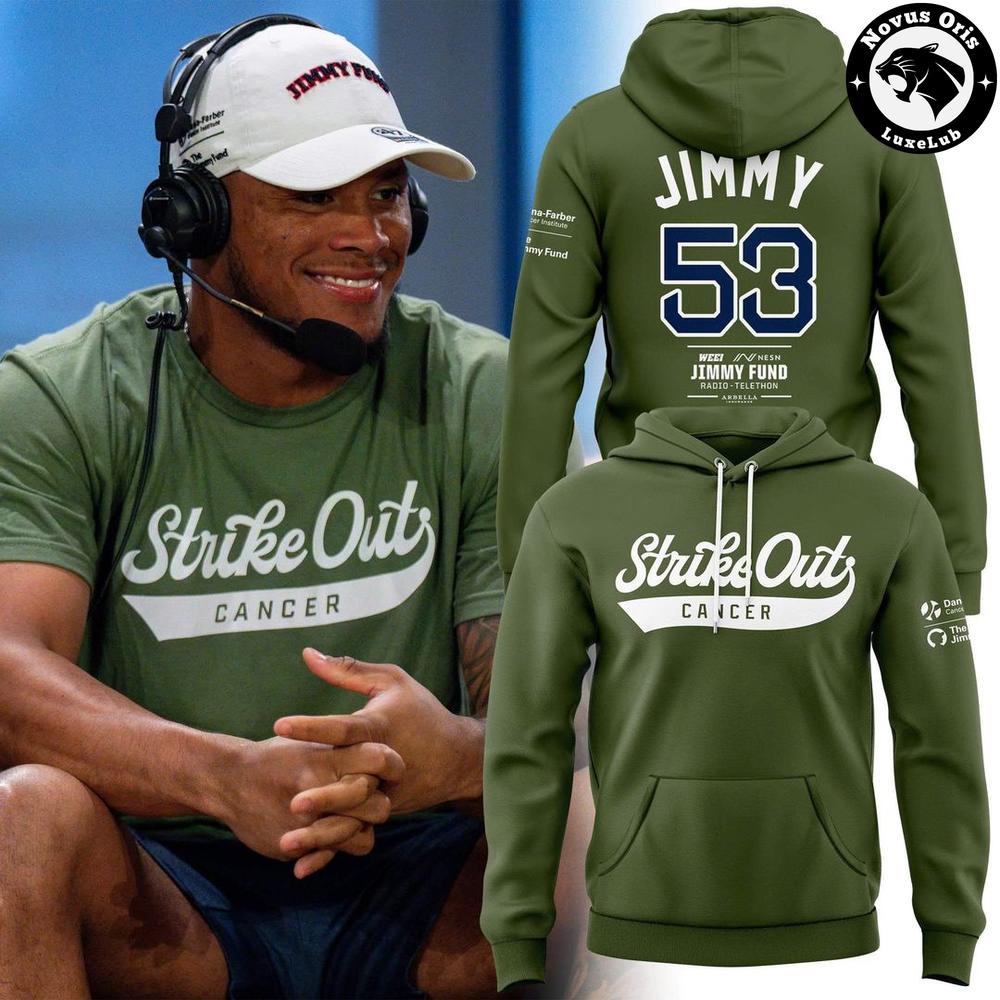 Boston Red Sox x The Jimmy Fund Strike Out Cancer Hoodie 1 - Unicasport Boston Red Sox x The Jimmy Fund Strike Out Cancer Hoodie