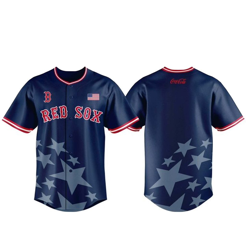 Boston Red Sox x USA Soccer Team Baseball Jersey