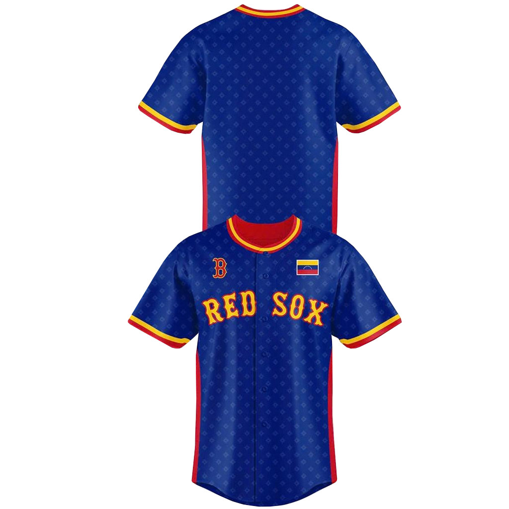 Boston Red Sox x Venezuelan Heritage 2026 Baseball Jersey