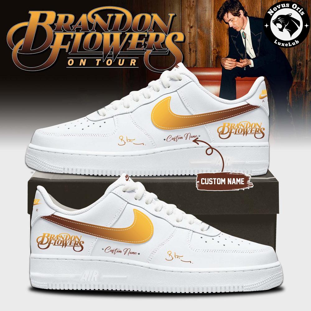 Brandon Flowers On Tour 2026 Air Force 1 – Limited Edition