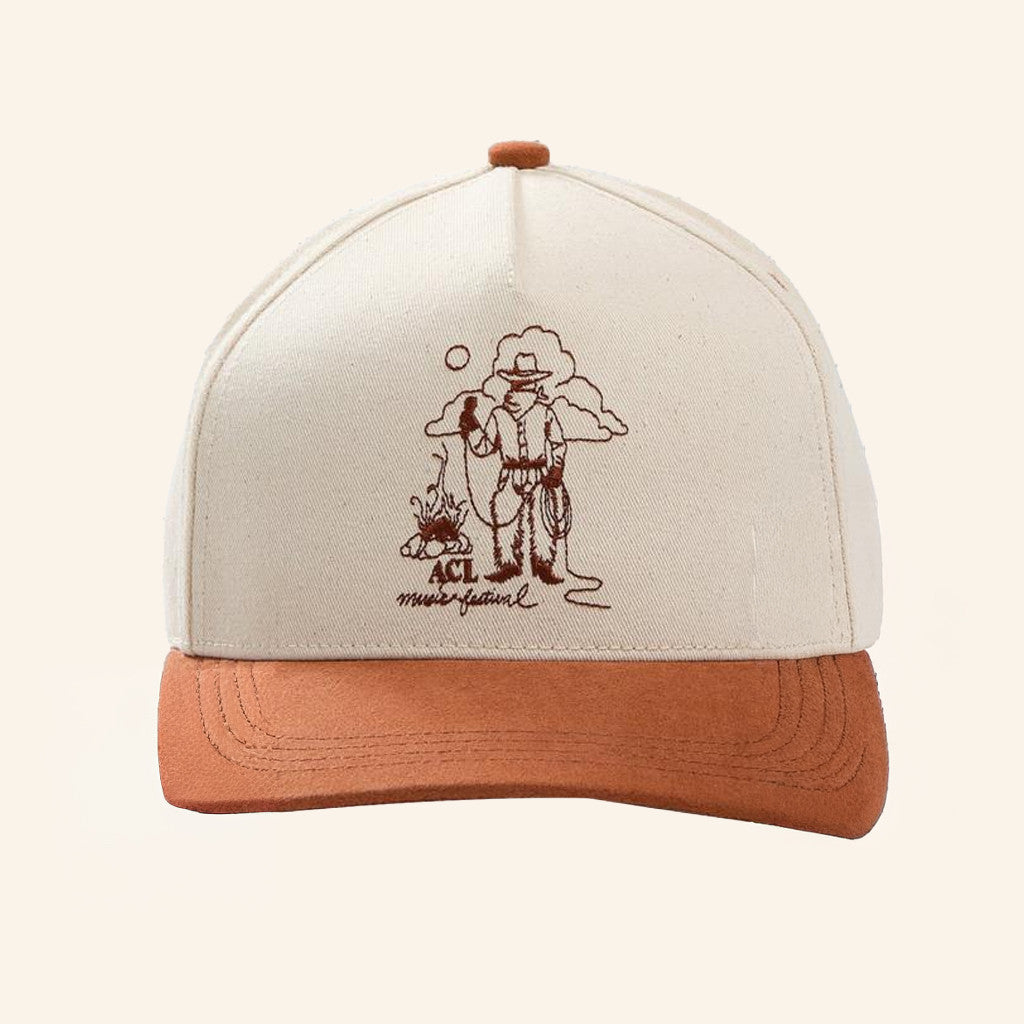 Brandon Maxwell X ACL Fest Merch ACL Fest Cowboy Embroidered Hat Gifts For Brothers