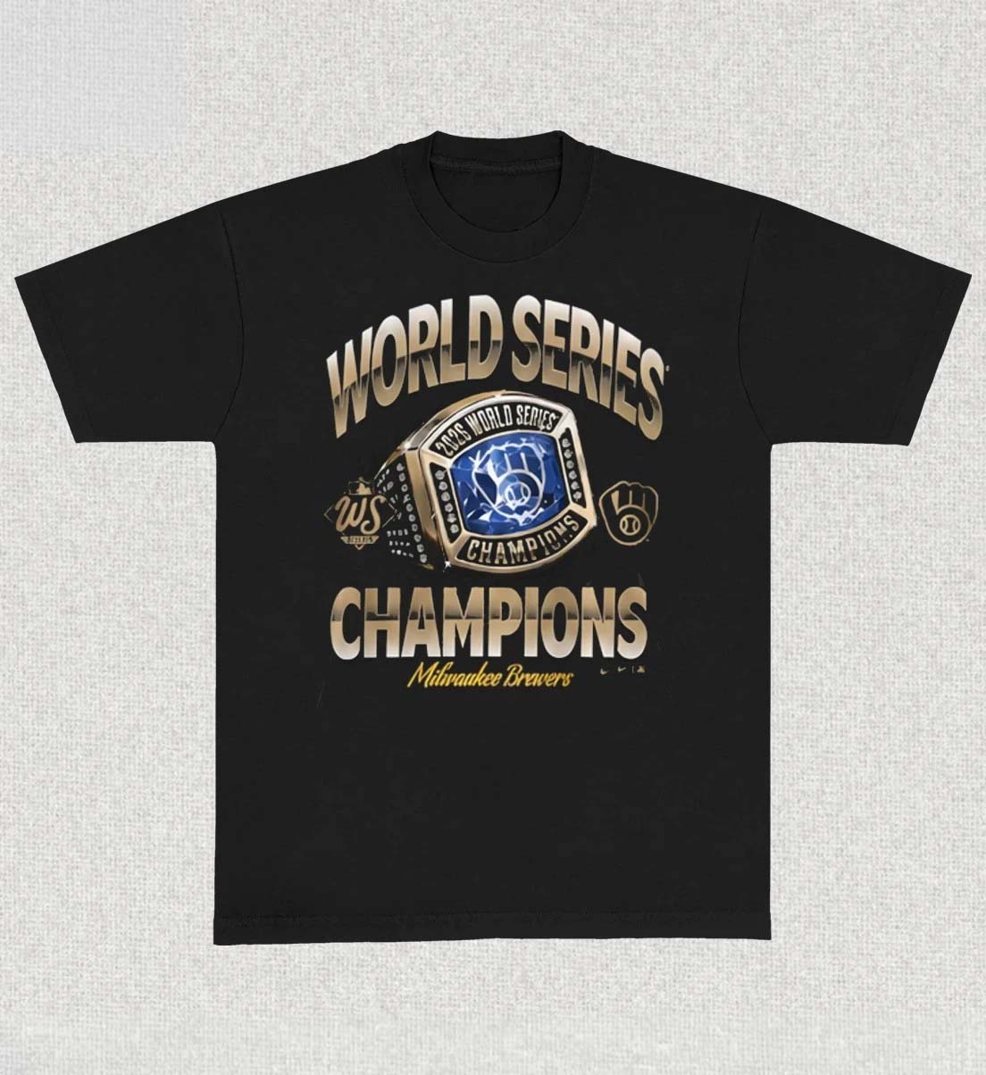 Brewers 2026 World Series Champions Ring Shirt