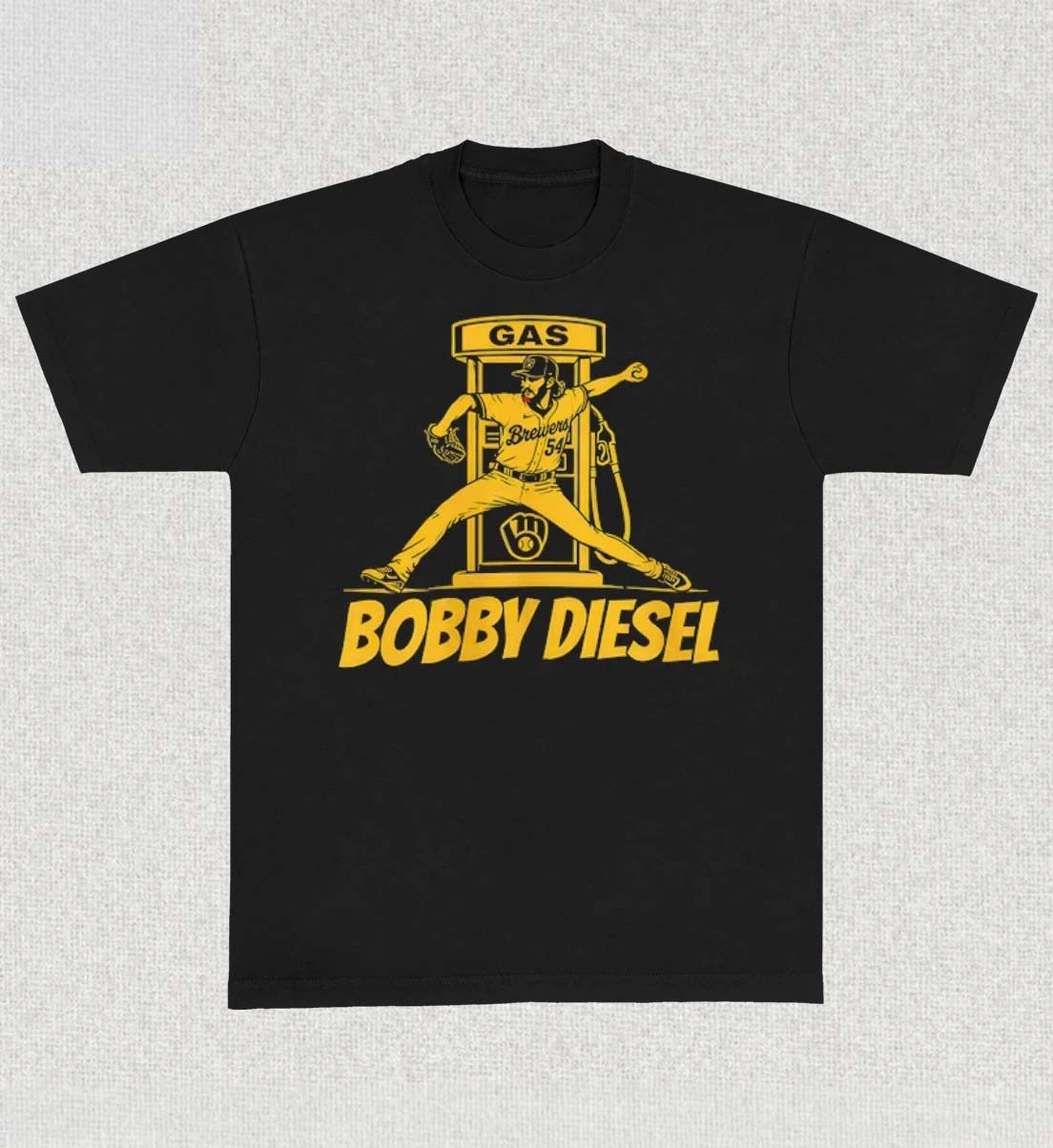 Brewers Shirt Robert Gasser Bobby Diesel Shirt