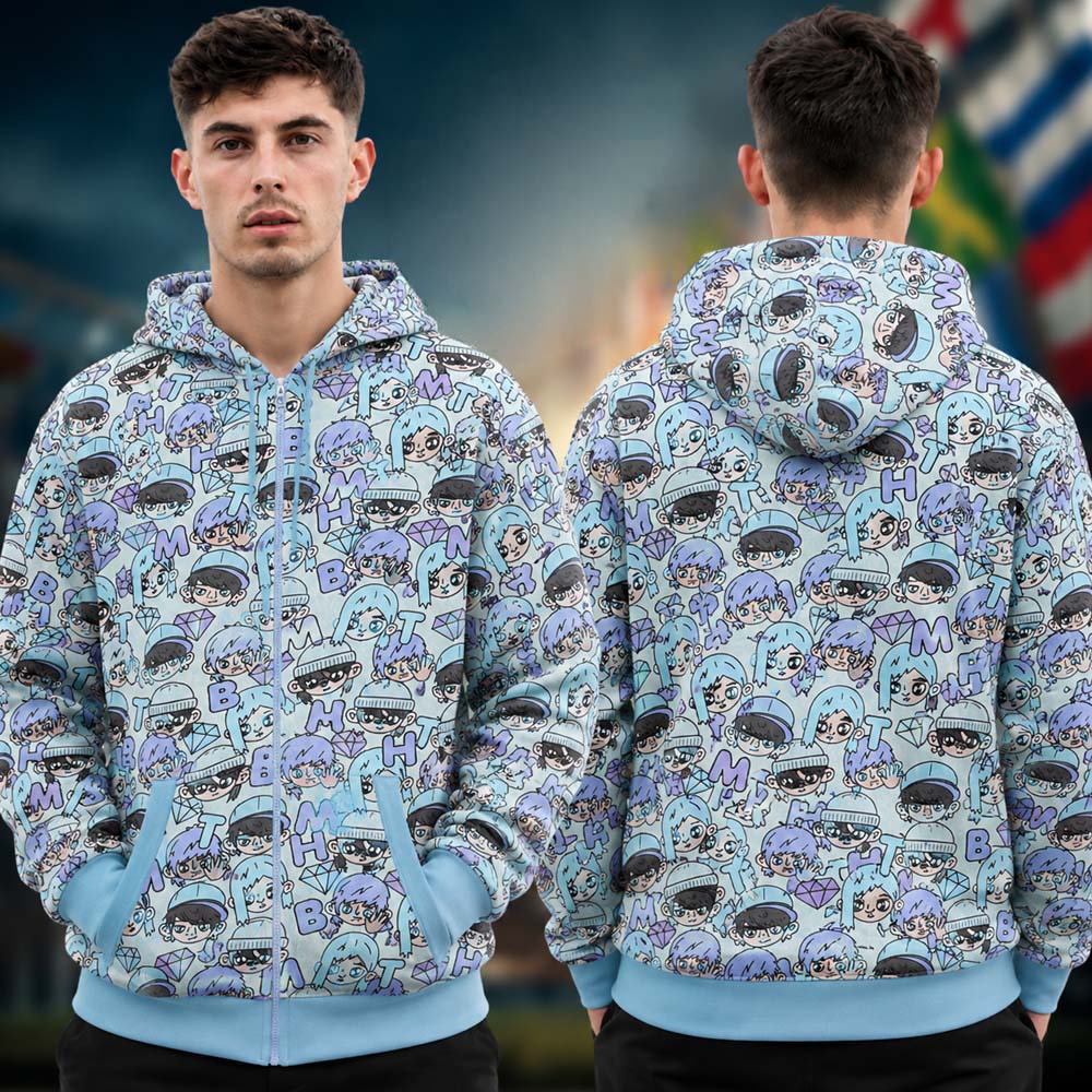 Bring Me The Horizon Rawwwrr Zip Hoodie