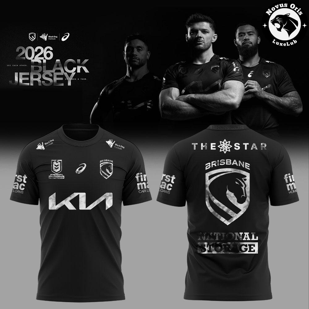 Brisbane Broncos 2026 Black Jersey Rugby Shirt Limited Edition 1 - Unicasport Brisbane Broncos 2026 Black Jersey Rugby Shirt Limited Edition