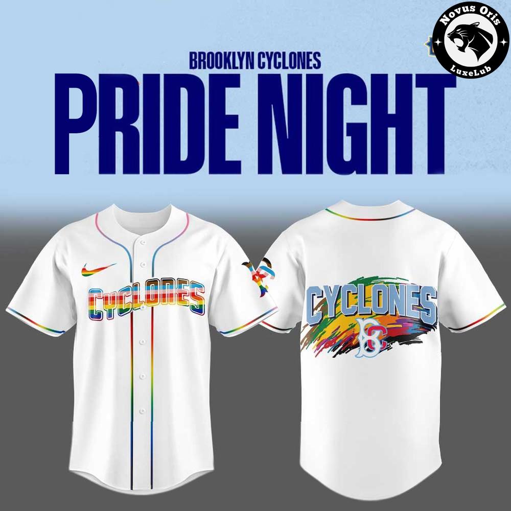 Brooklyn Cyclones Pride Night 2026 Baseball Jersey 1 - Unicasport Brooklyn Cyclones Pride Night 2026 Baseball Jersey