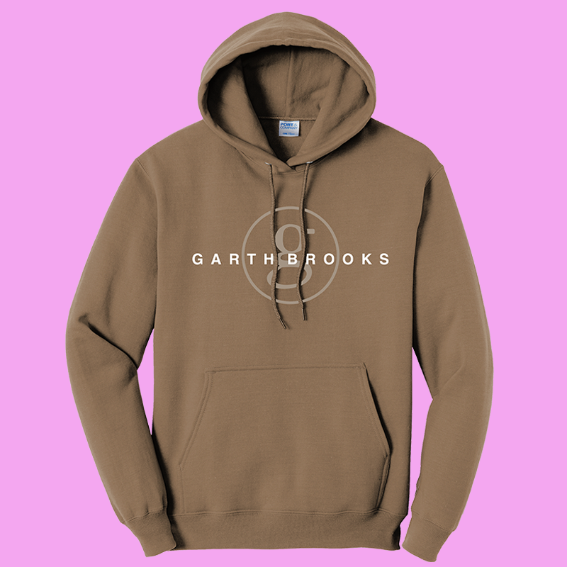 Garth Brooks Stadium Tour 2026 Brown Circle G Pullover Hoodie - Best Gift for Fans