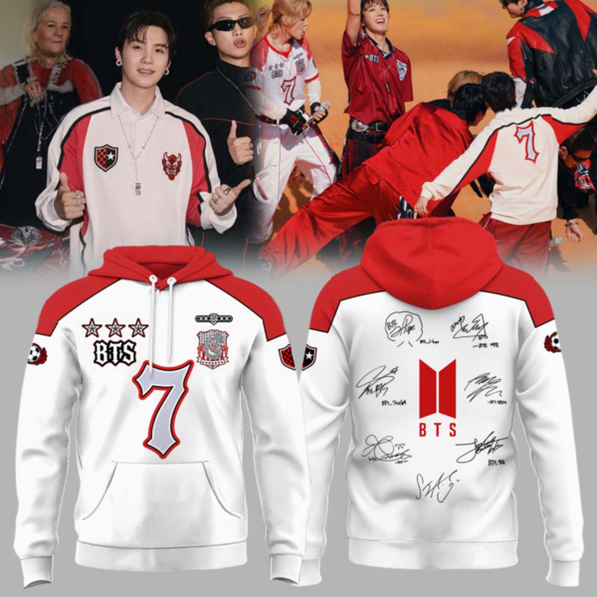 FIFA World Cup Finals HalfTime Show Hoodie - BTS